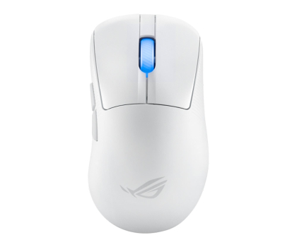 Myszka ASUS Mysz bezprzewodowa ROG Keris II ACE 42000/WL/BT/RF/USB/White 90MP03N0-BMUA10